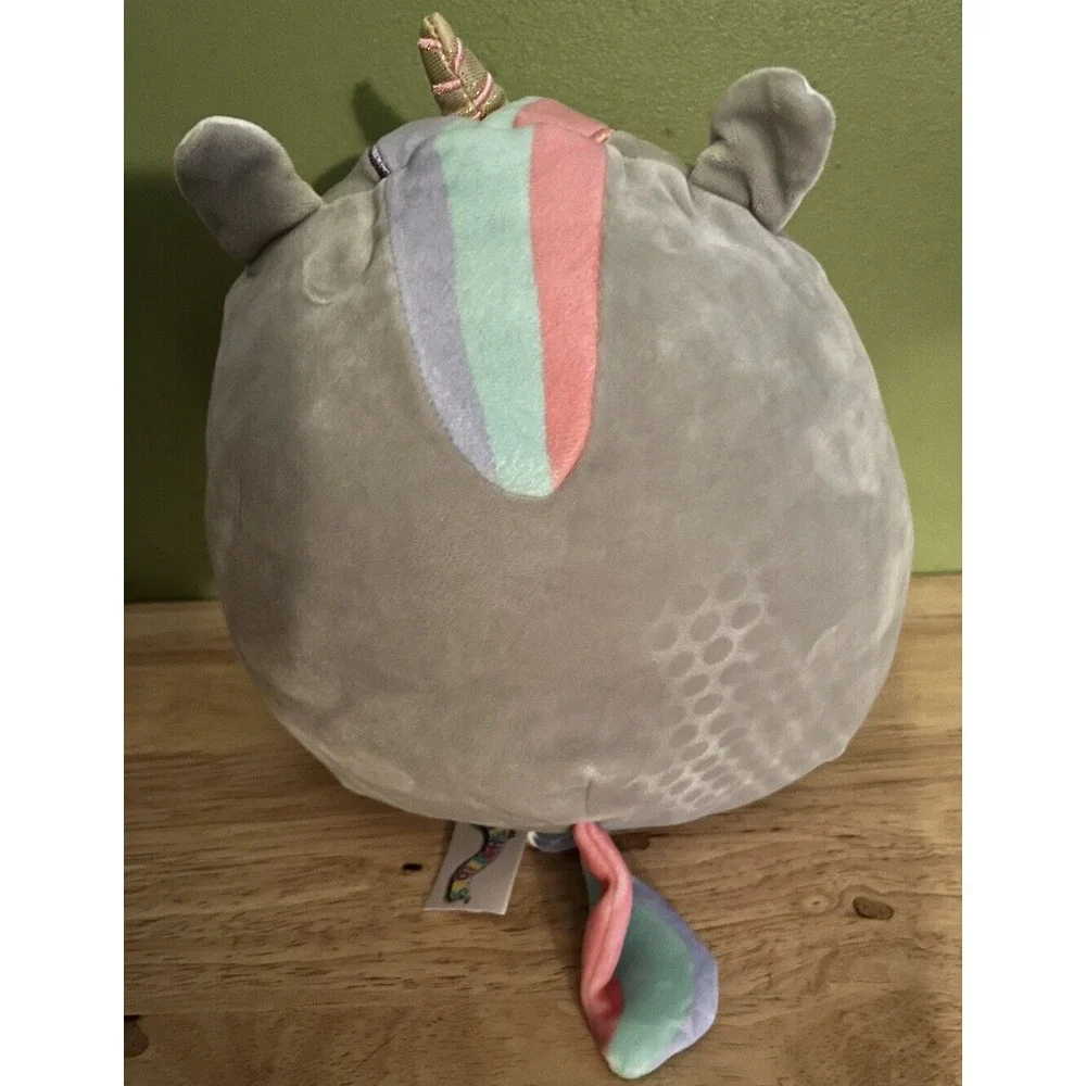 Original Squishmallow, Teresa The Grey Unicorn,‎ 9in, Plush, No Tag